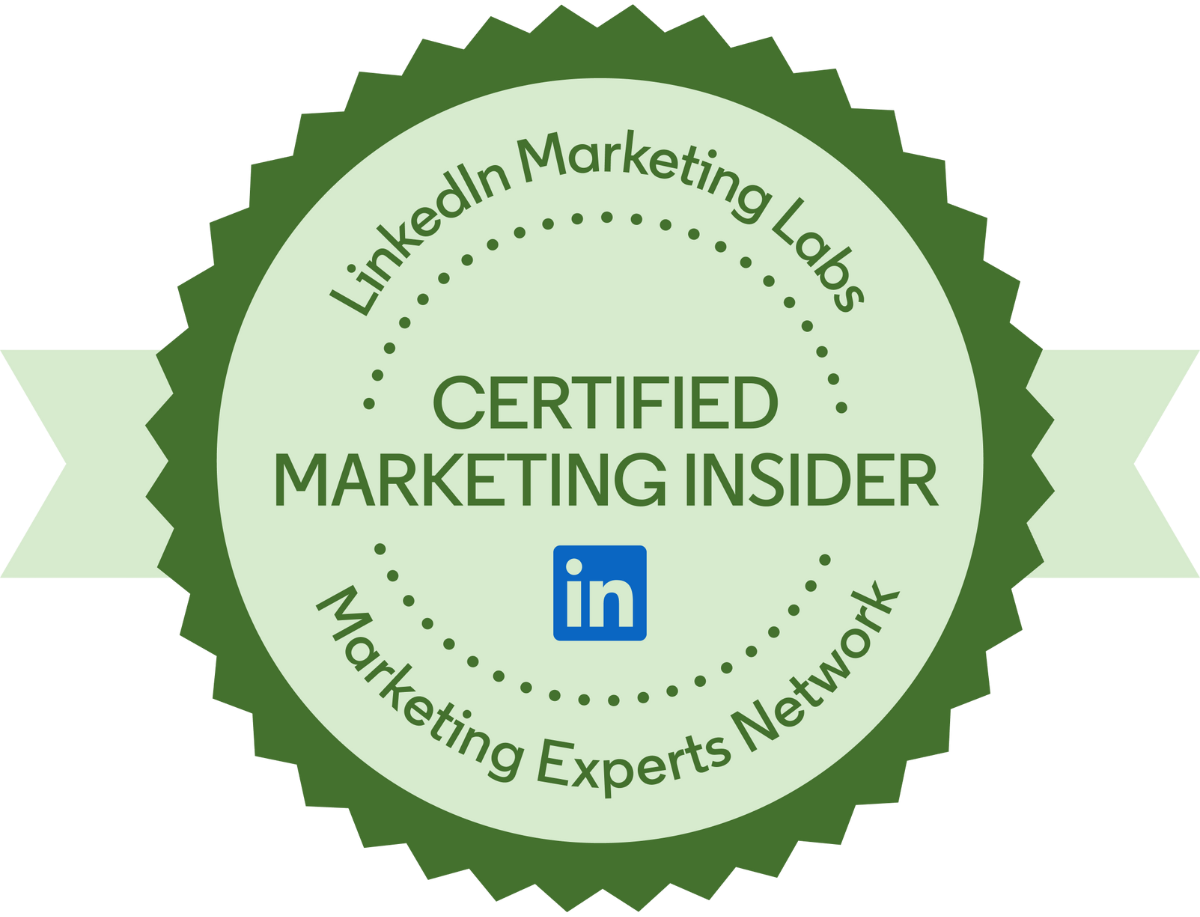 LinkedIn Certified Marketing Insider