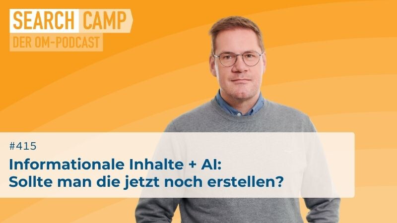 Informationale Inhalte + AI: Sollte man die jetzt noch erstellen?