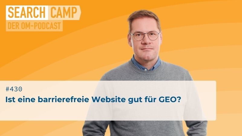 Ist eine barrierefreie Website gut für GEO?
