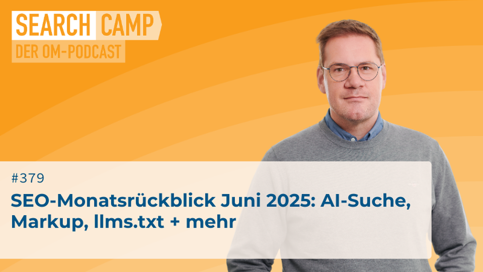 Ratgeber Beitrag „SEO-Monatsrückblick Juni 2025: AI-Suche, Markup, llms.txt + mehr“