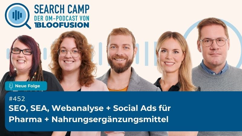 SEO, SEA, Web-Analyse + Social Ads für Pharma + Nahrungsergänzungsmittel